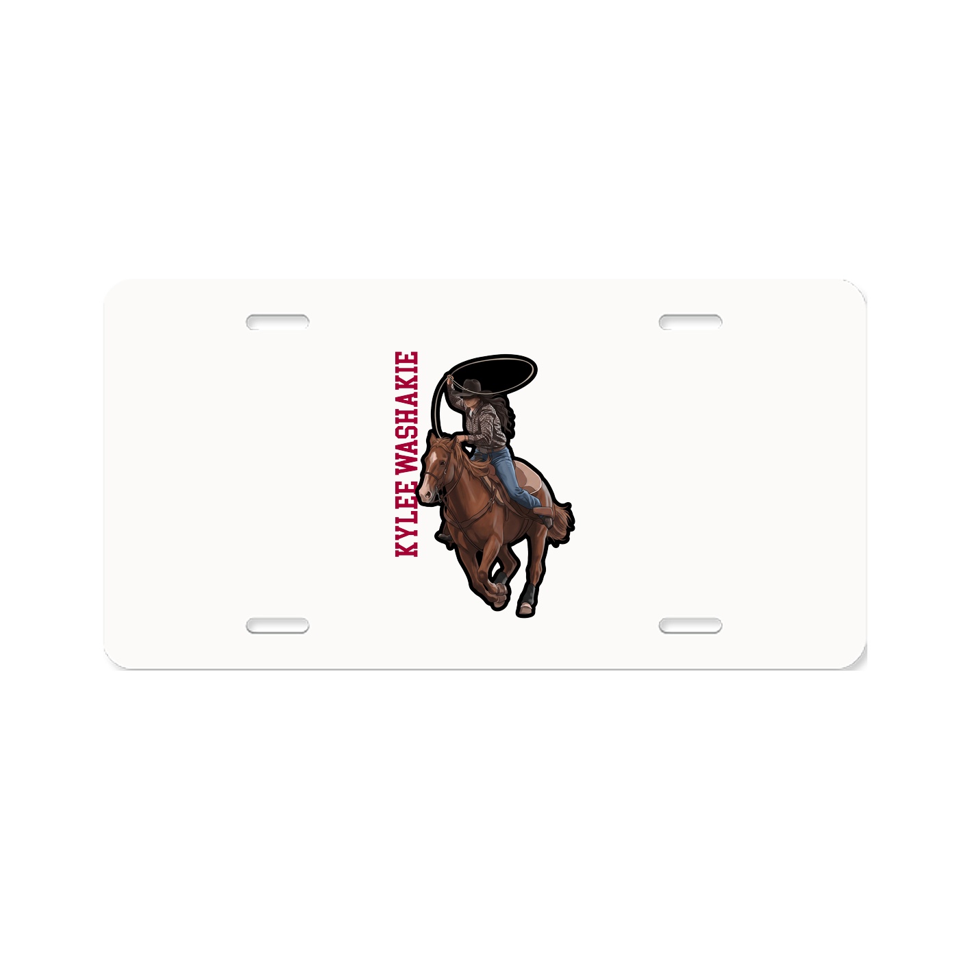 Aluminum License Plate