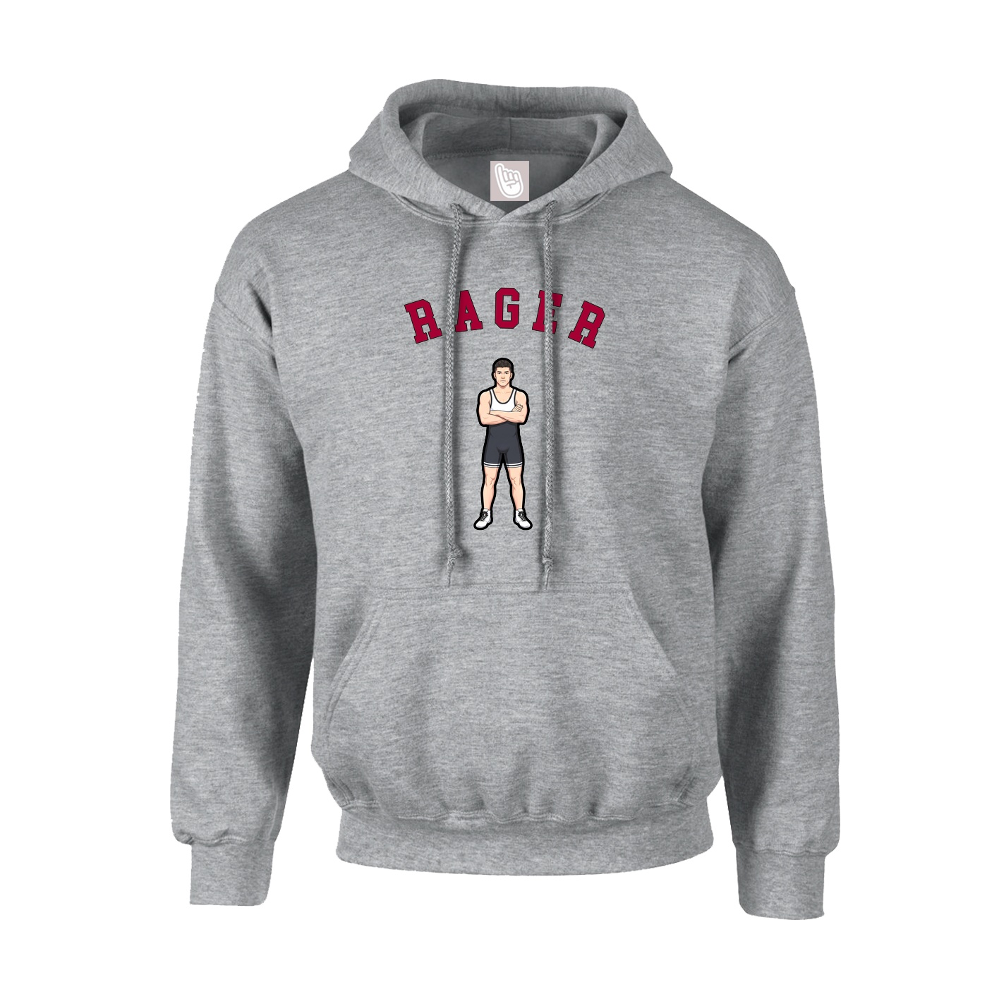 Hoodie — Shirsey Arch in Grey