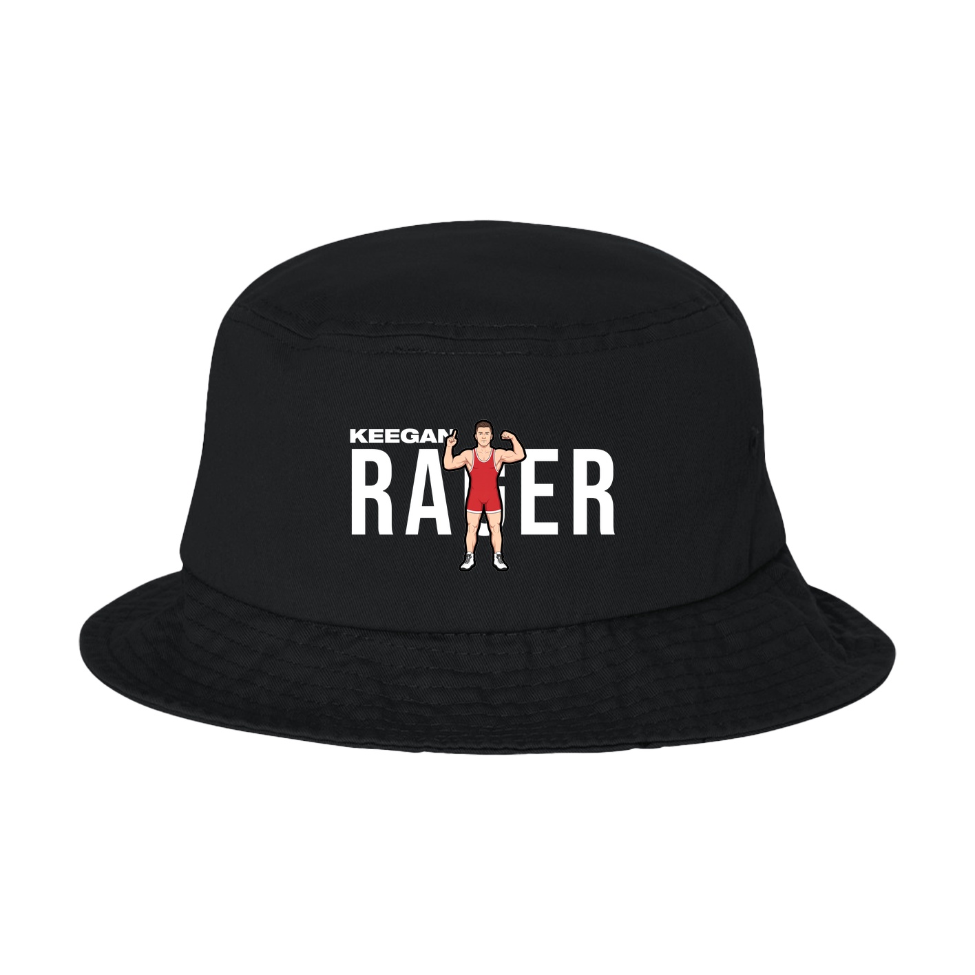 Bucket Cap — Player Name in Black