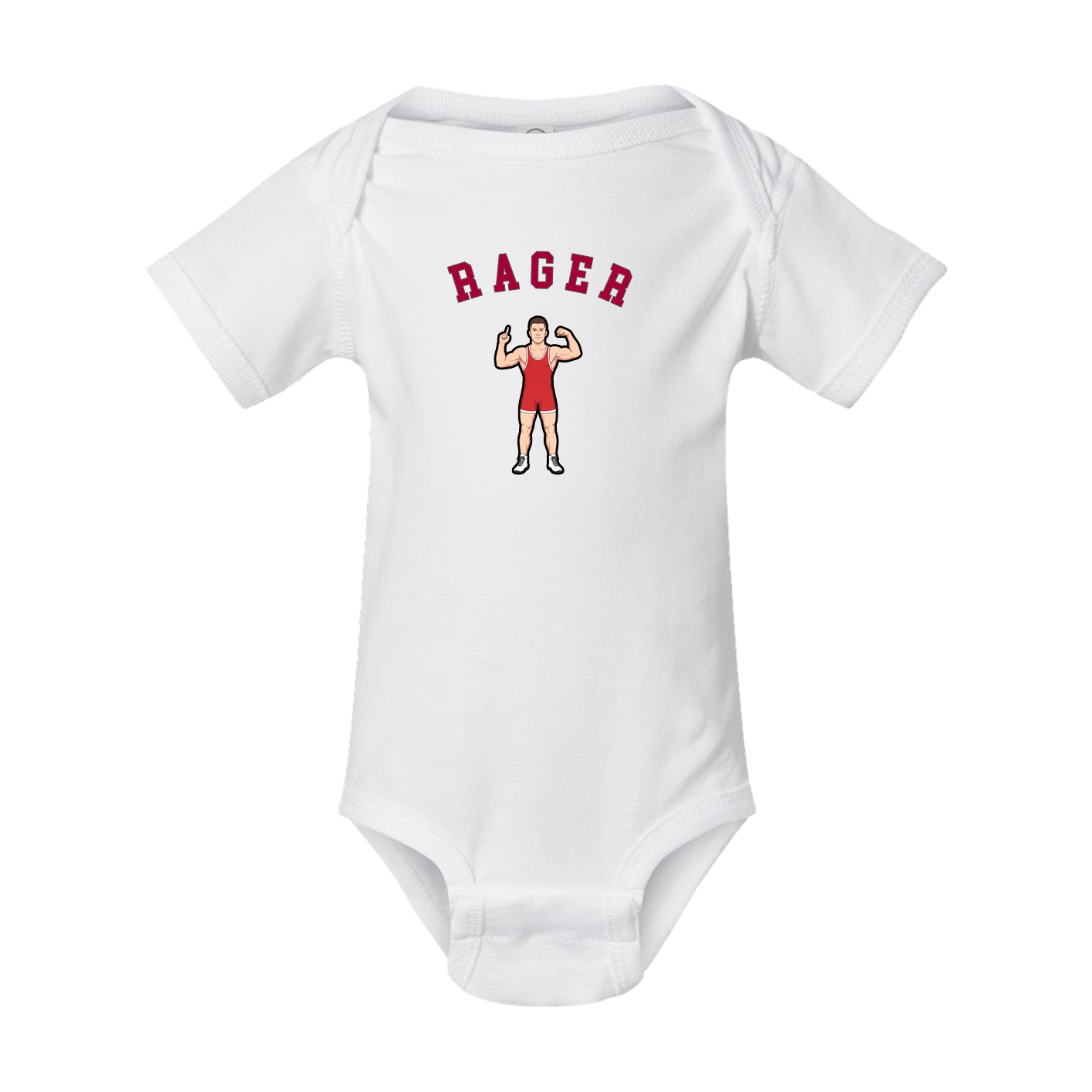 Baby Onesie — Shirsey Arch in White