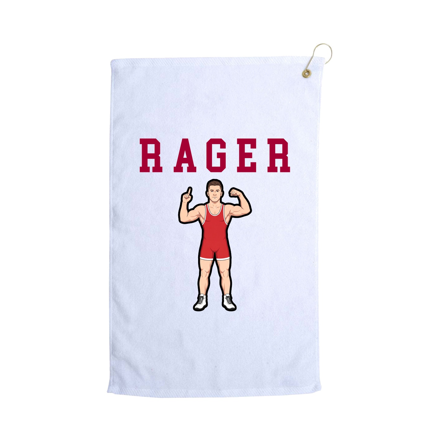 Golf Towel — Shirsey in White