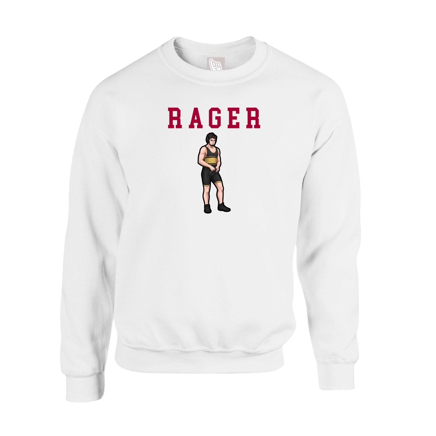 Fleece Crew — Shirsey in White