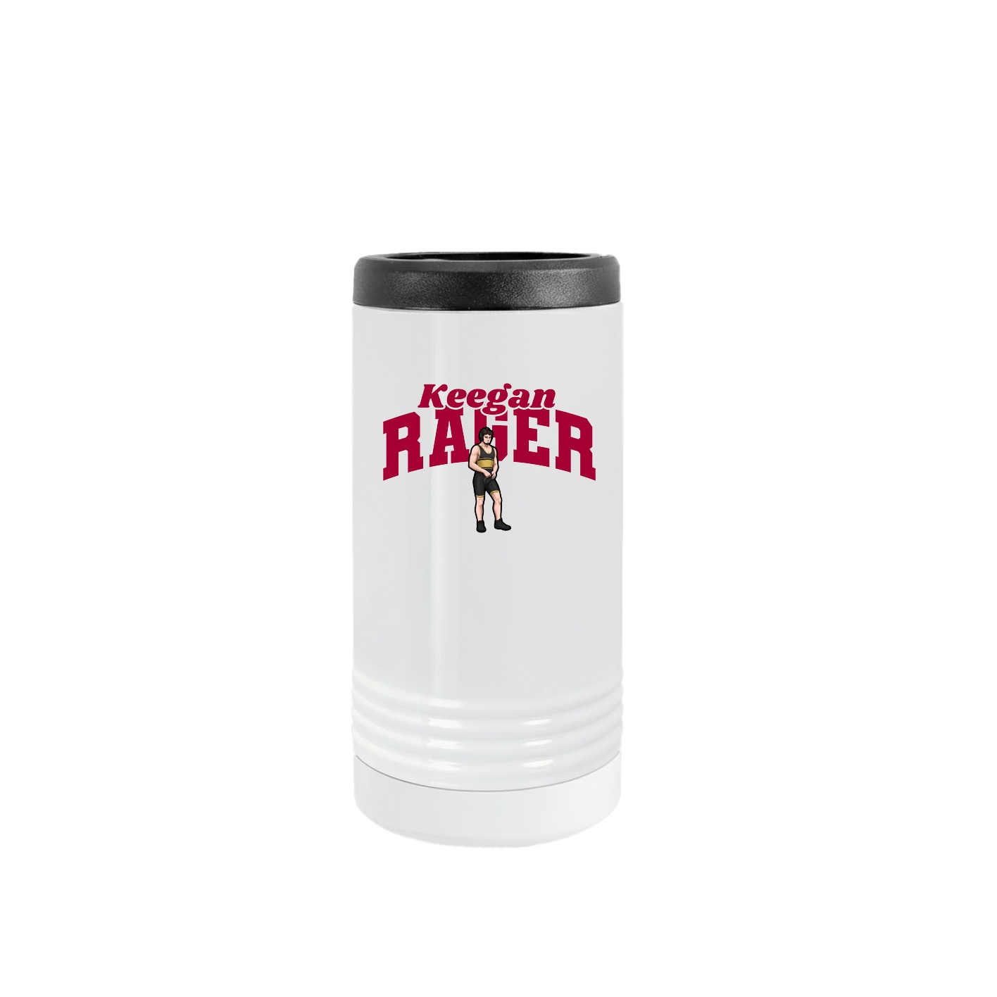 Slim Beverage Holder — Signature Arch in White