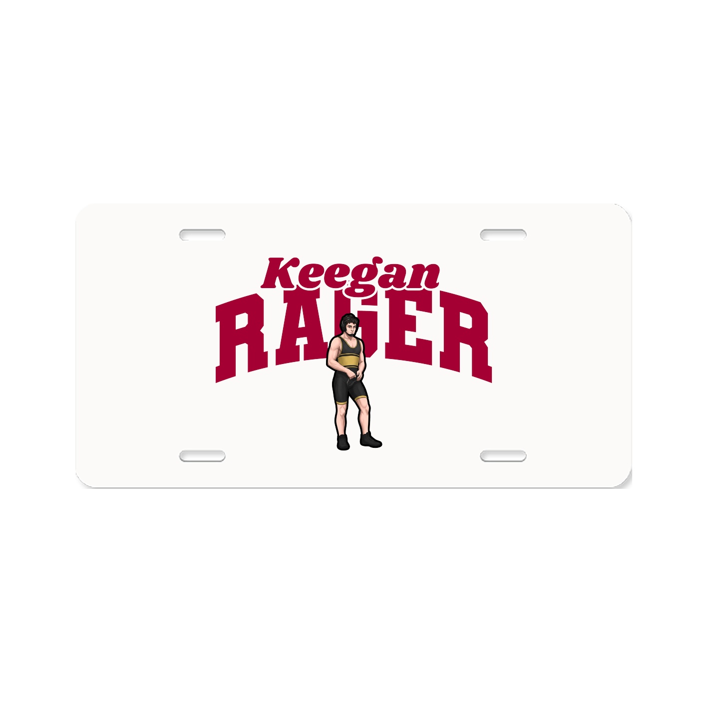License Plate — Signature Arch in Classic