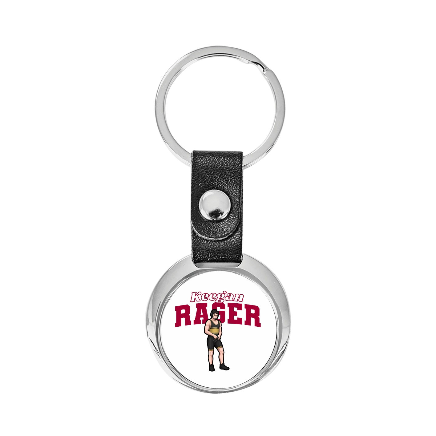 Key Chain — Name Arch in Classic