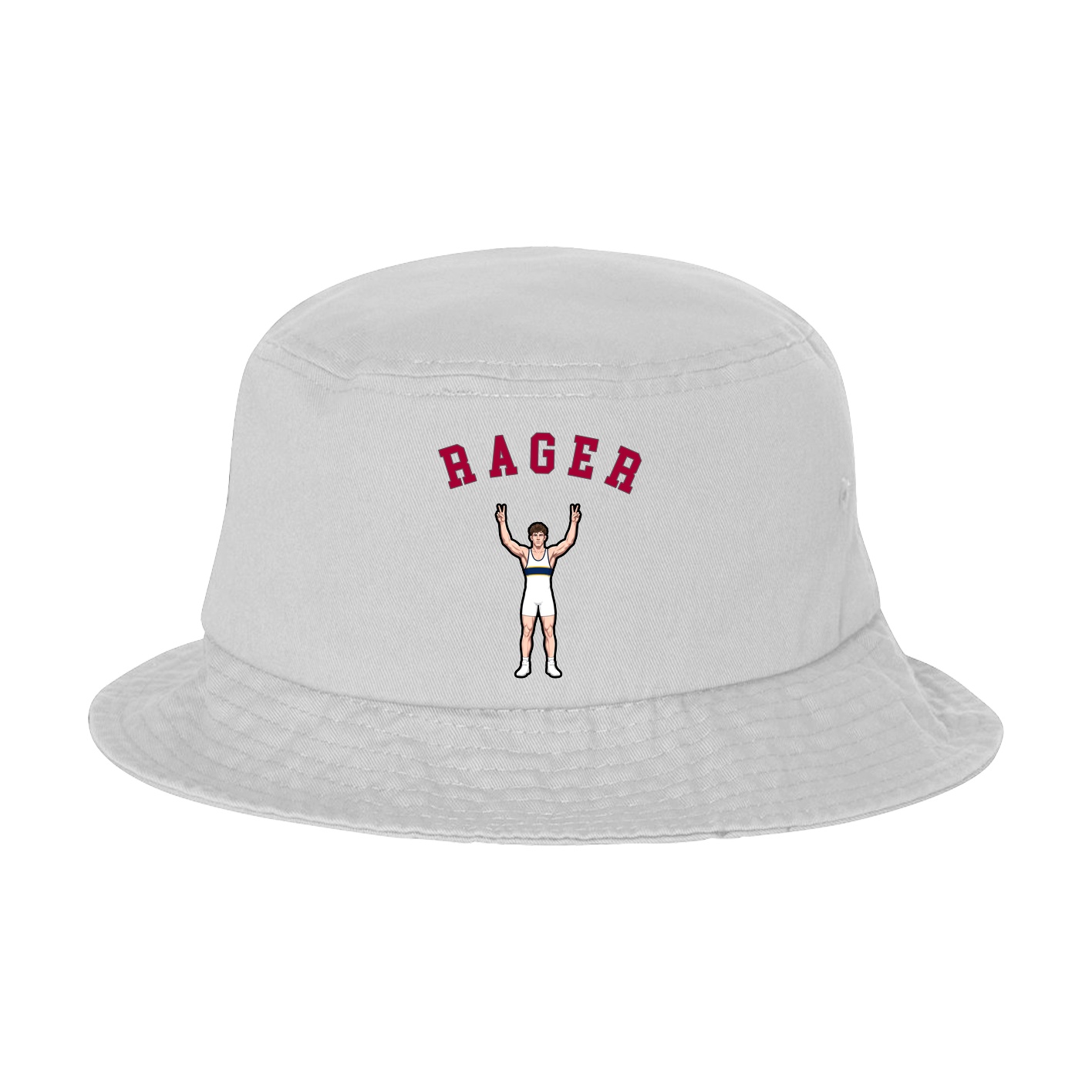 Bucket Cap — Shirsey Arch in White