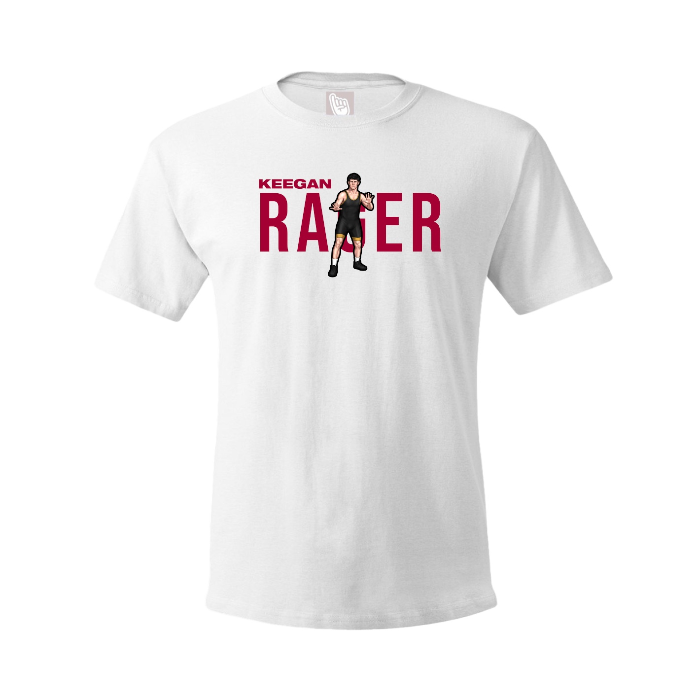 Youth Tee — Player Name in White