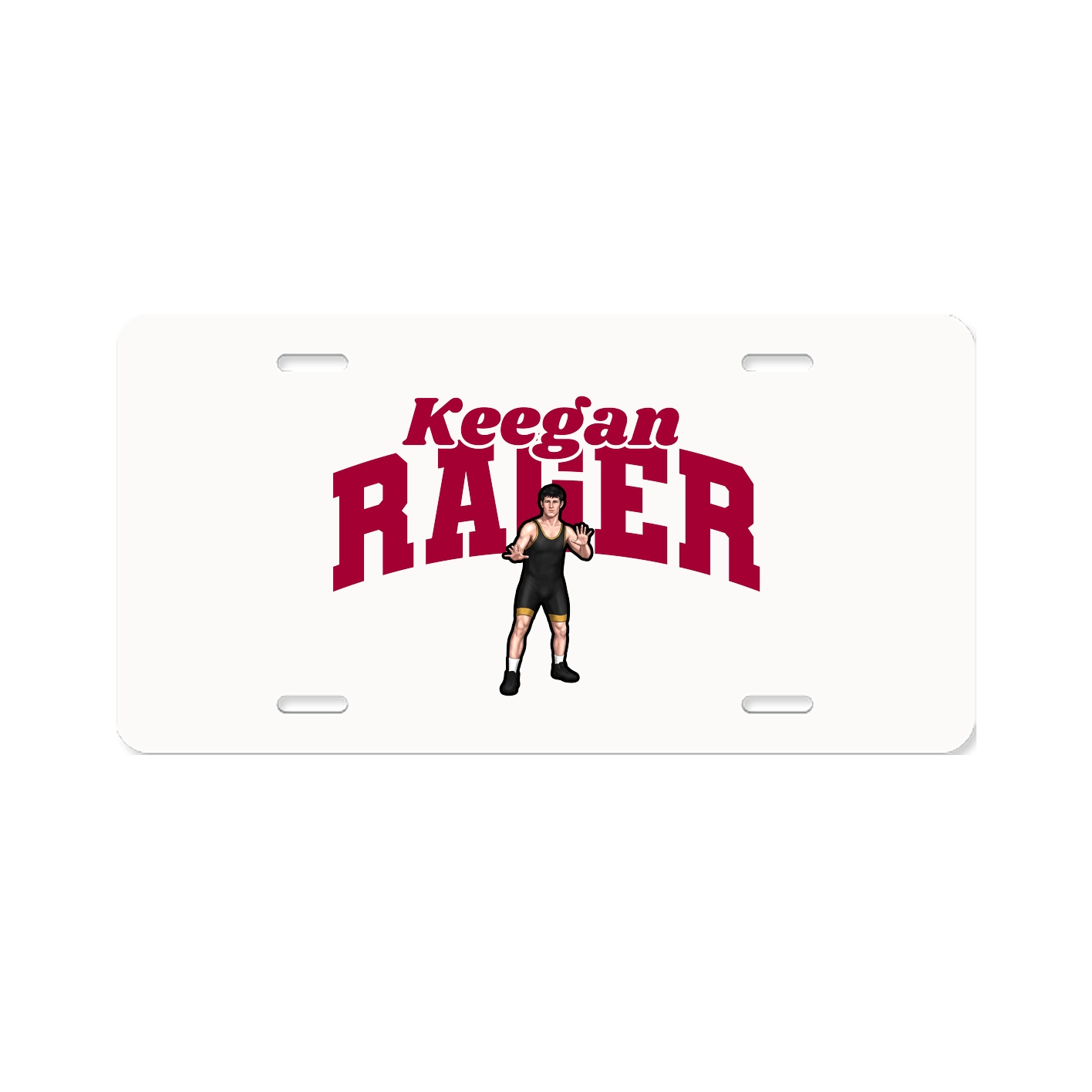License Plate — Signature Arch in Classic