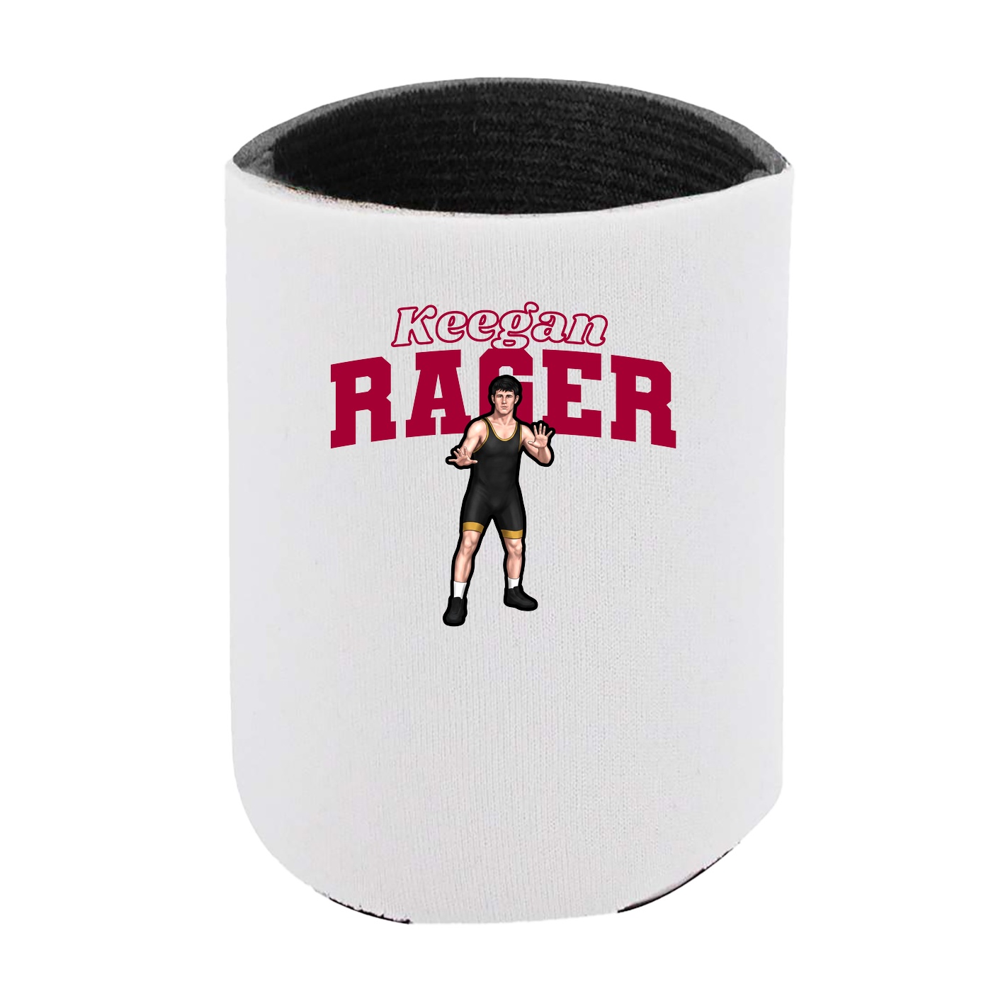 Can Holder — Name Arch in White
