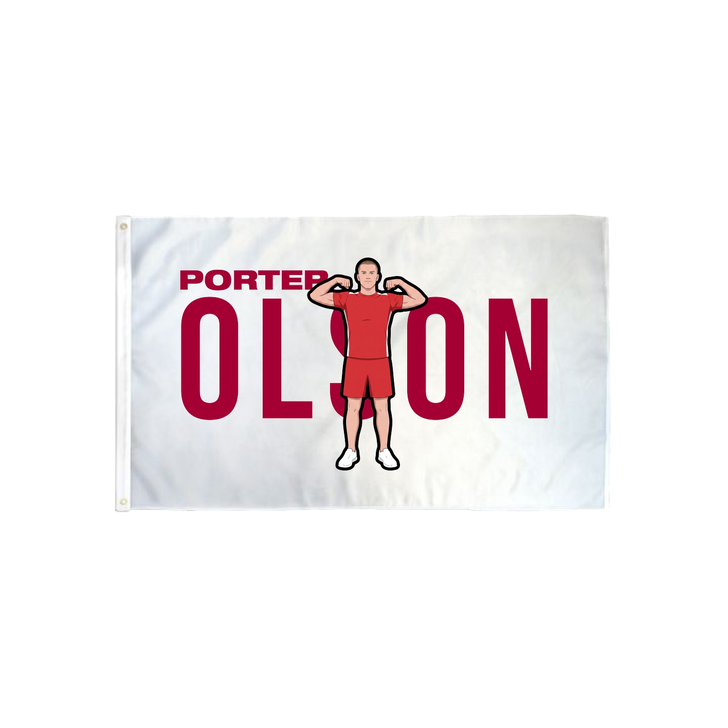 3x5 Flag — Player Name in Classic