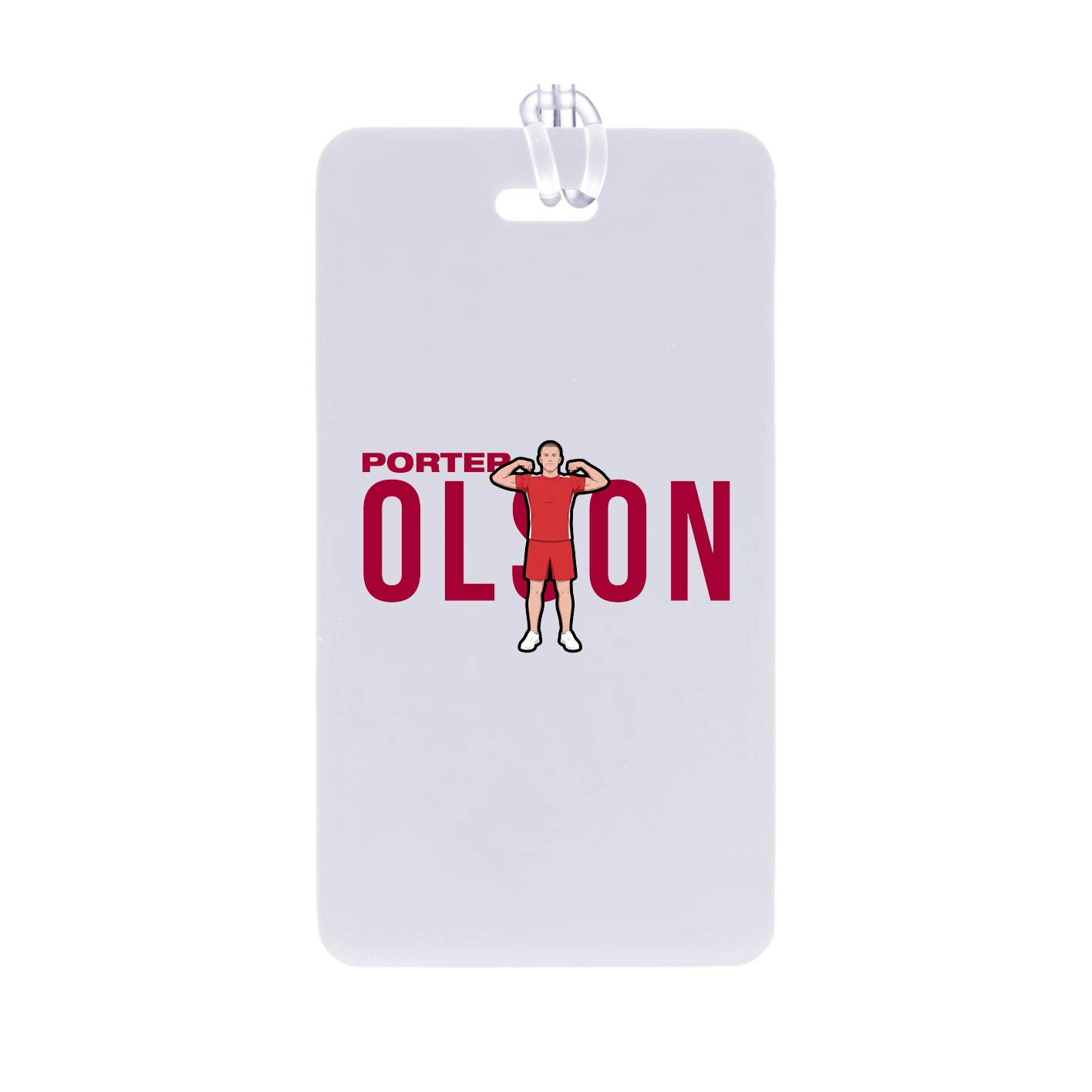 Bag Tag — Player Name in Classic