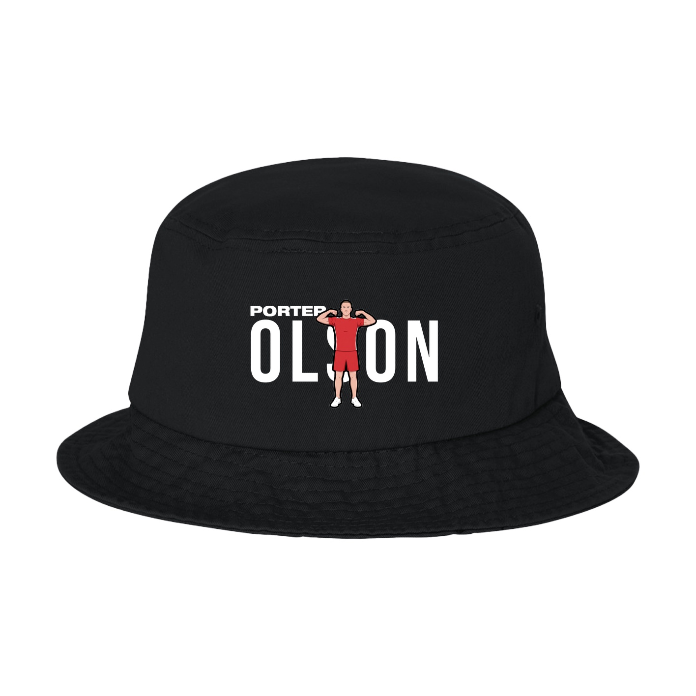 Bucket Cap — Player Name in Black