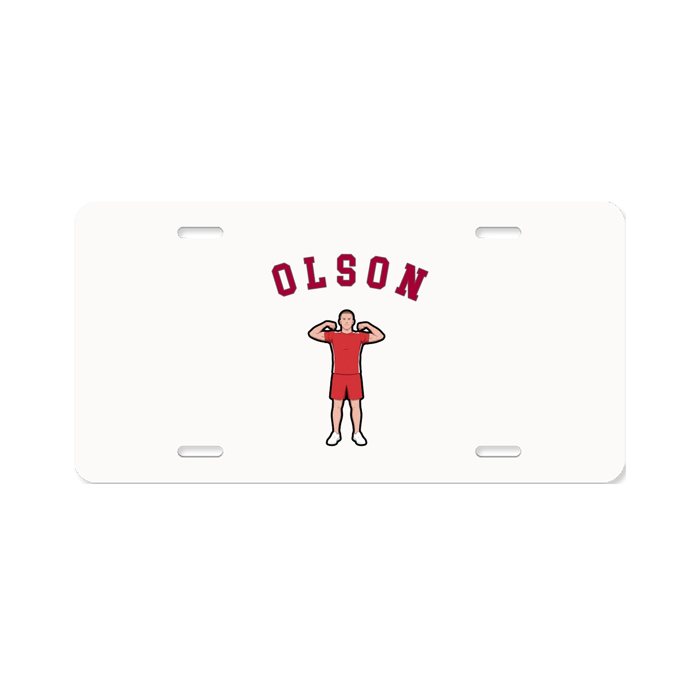 License Plate — Shirsey Arch in Classic