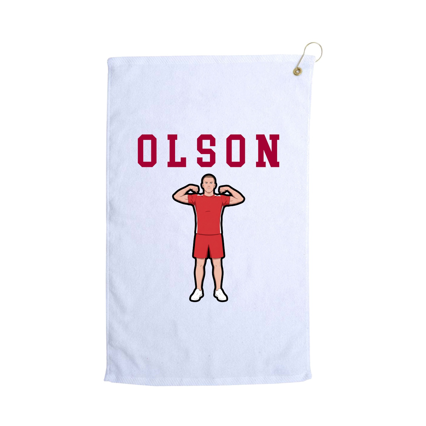 Golf Towel — Shirsey in White