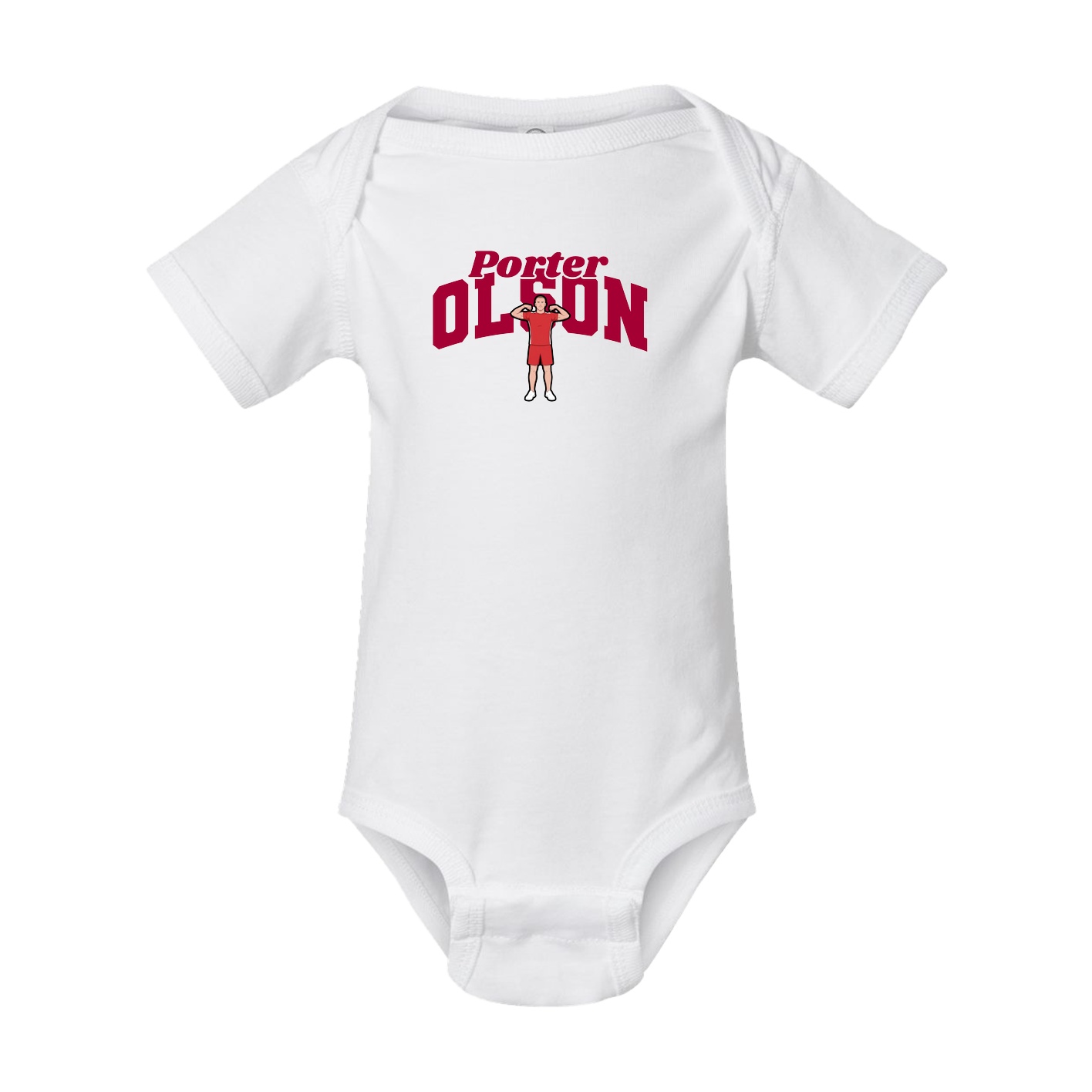 Baby Onesie — Signature Arch in White