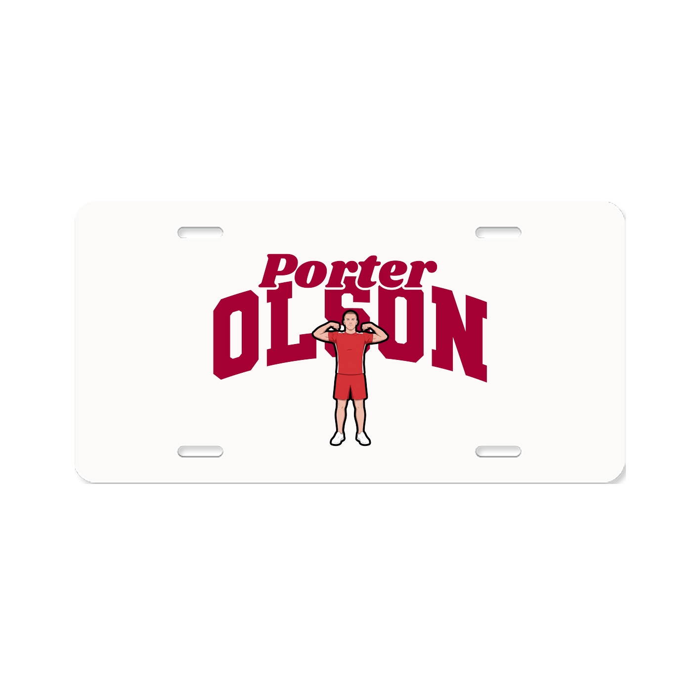 License Plate — Signature Arch in Classic