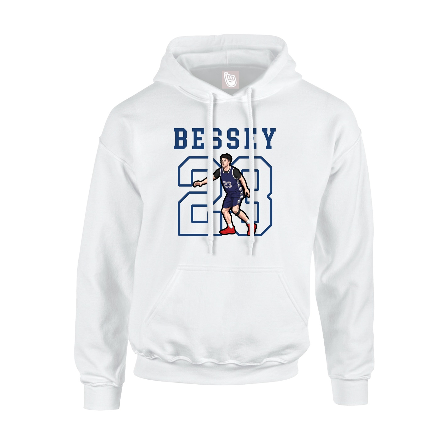Youth Hoodie — Shirsey in White