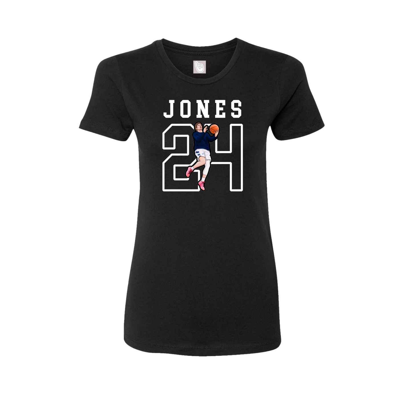 Fitted Women's Tee — Shirsey in Black