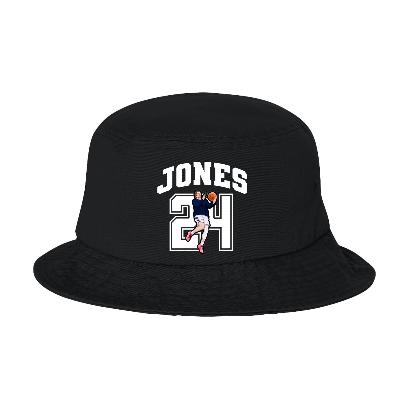 Bucket Cap — Number in Black