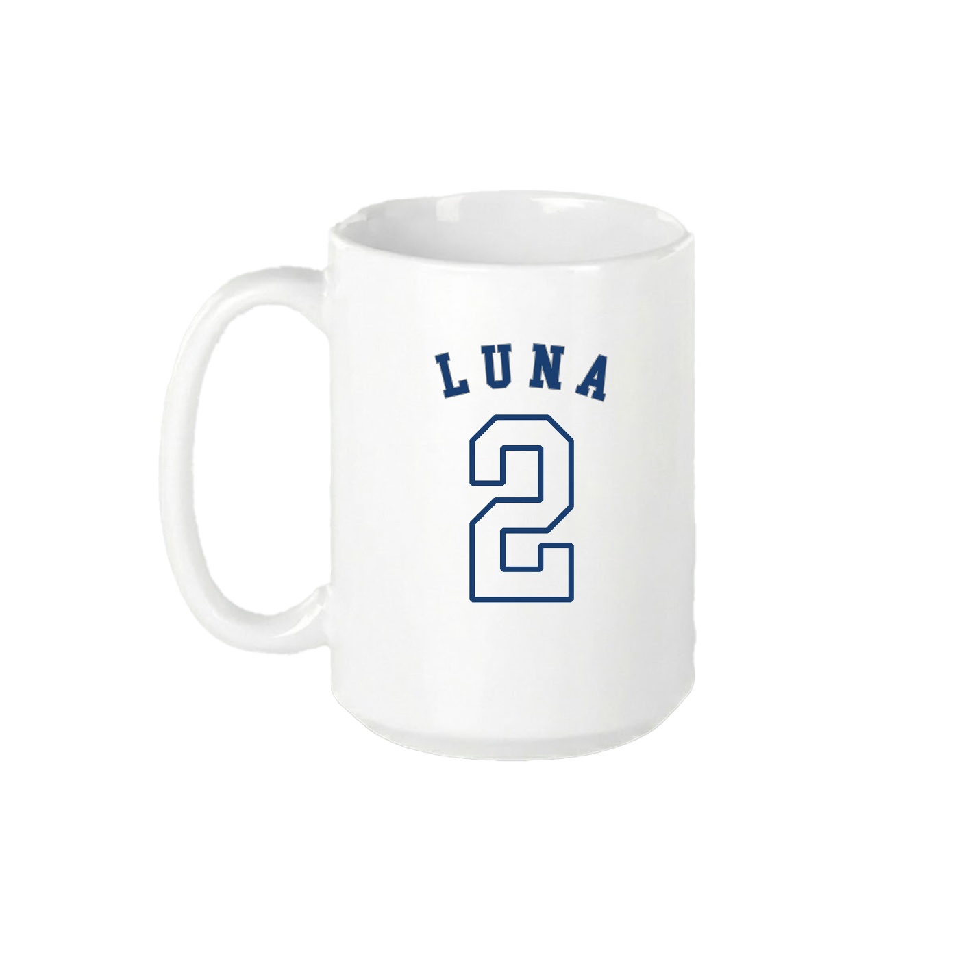 15oz Coffee Mug — Shirsey Arch in White