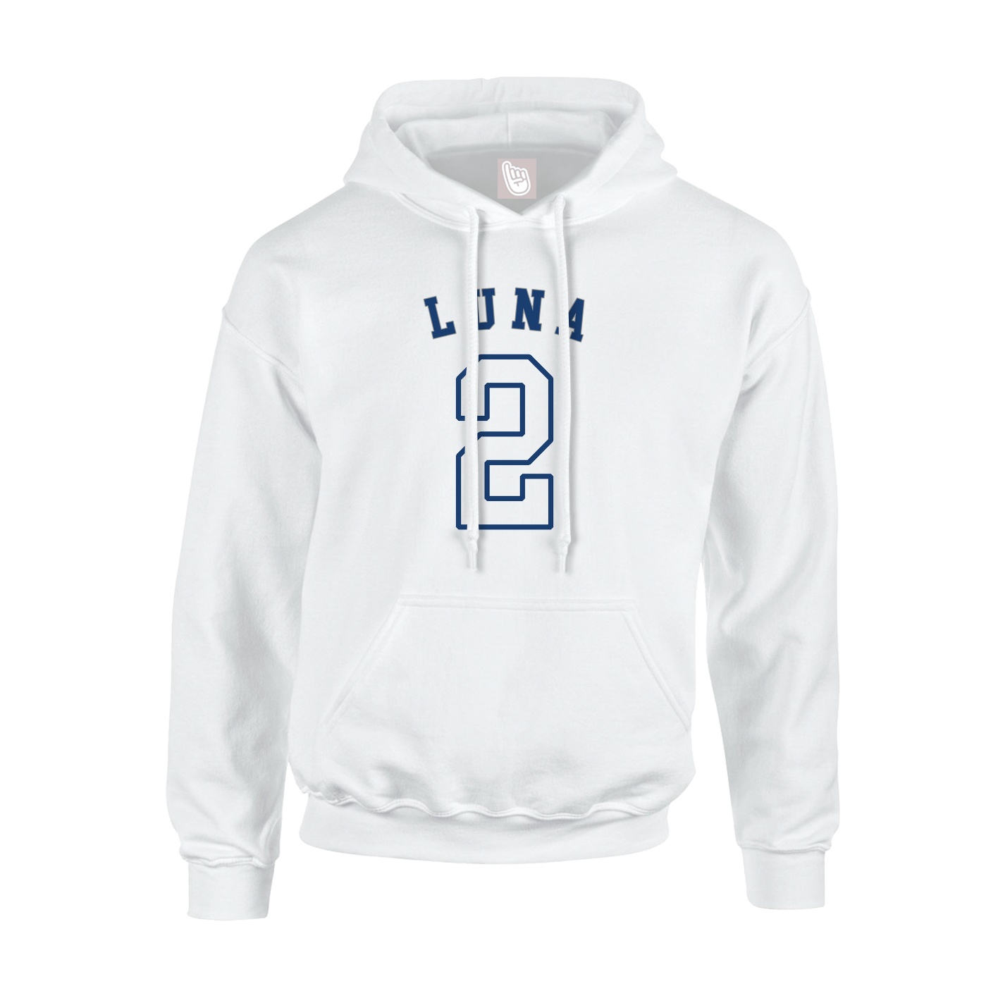 Hoodie — Shirsey Arch in White