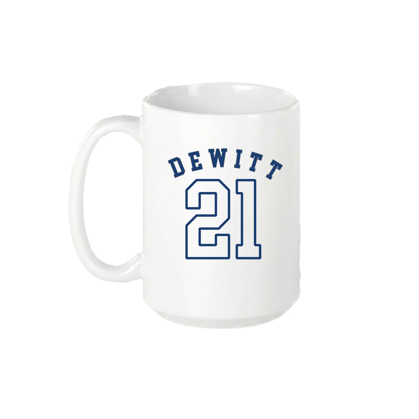 15oz Coffee Mug — Shirsey Arch in White