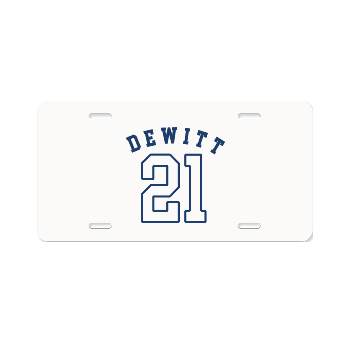 License Plate — Shirsey Arch in Classic