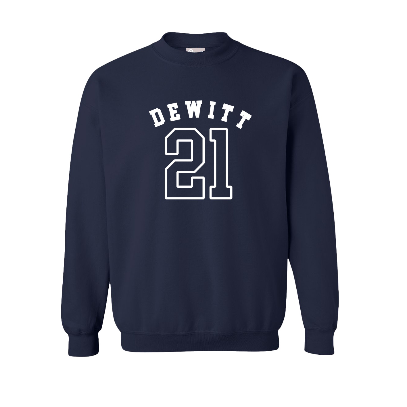 Fleece Crew — Shirsey Arch in Navy