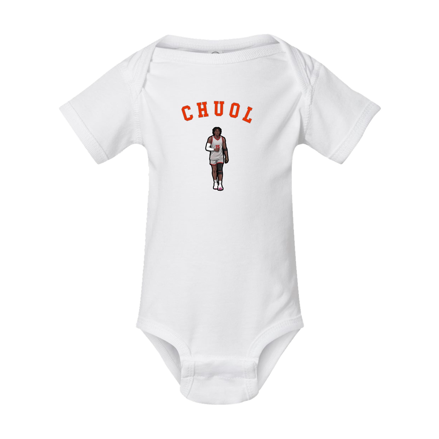 Baby Onesie — Shirsey Arch in White