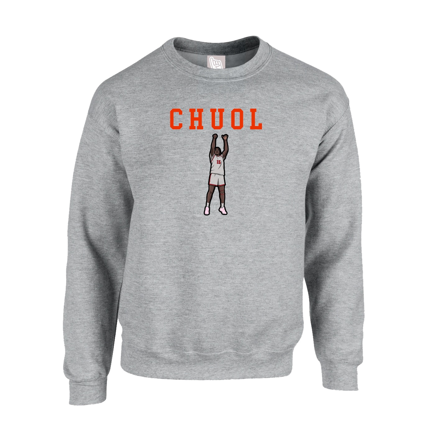 Fleece Crew — Shirsey in Grey
