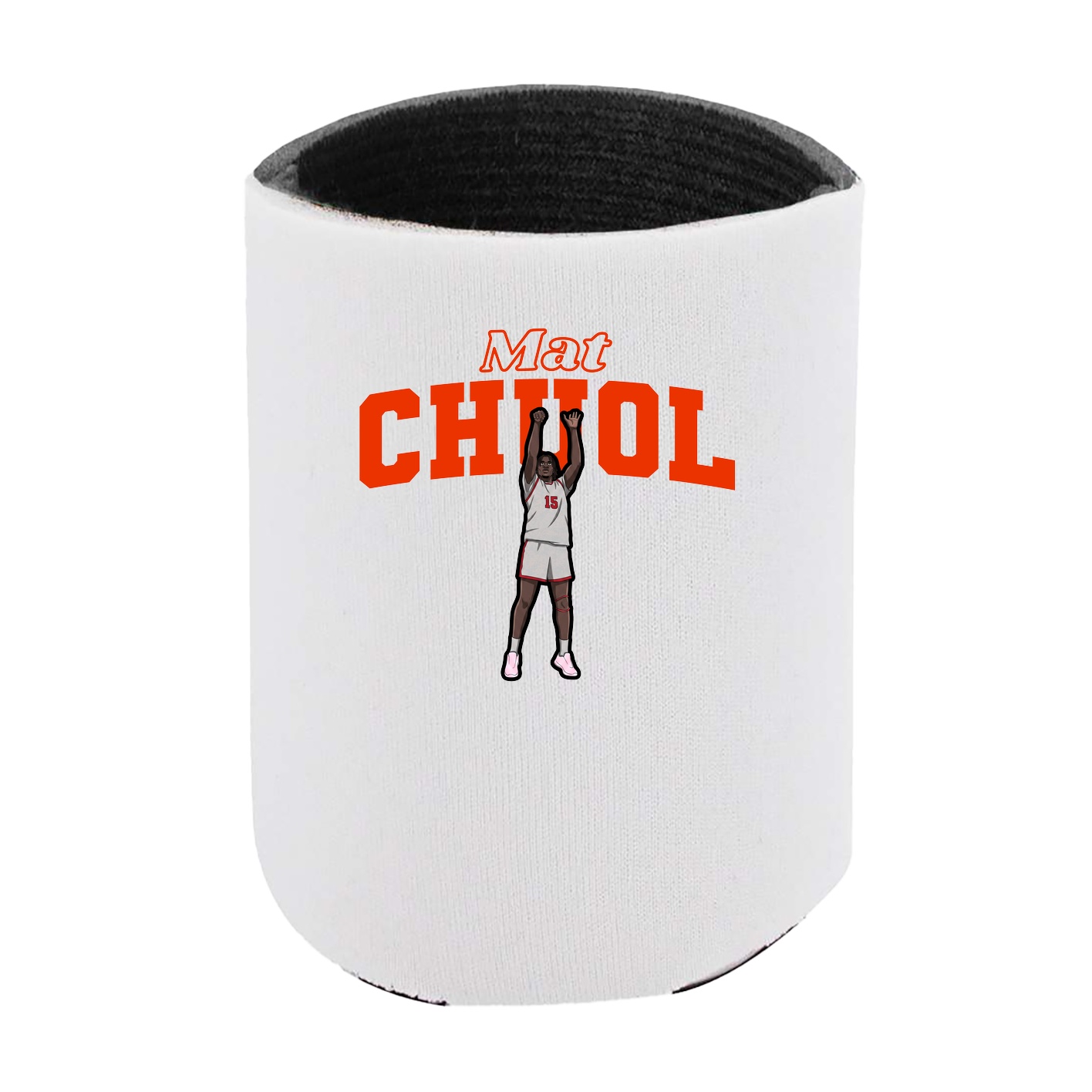 Can Holder — Name Arch in White