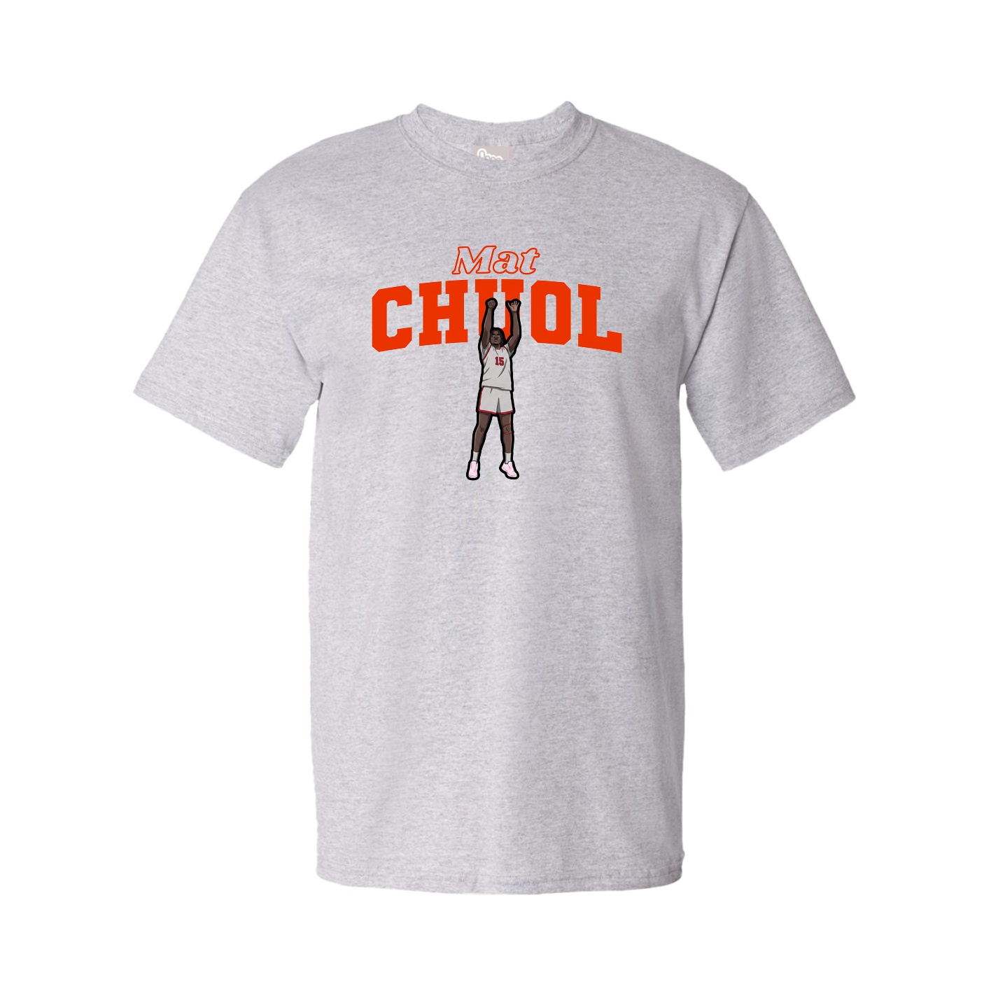 Tee — Name Arch in Grey