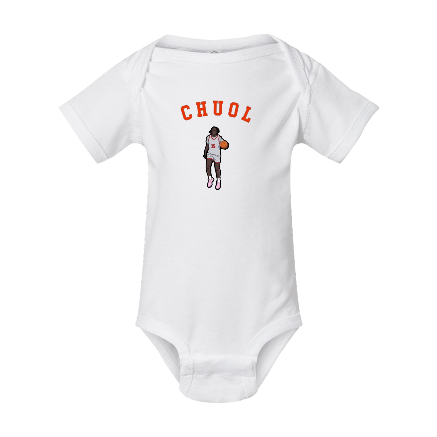 Baby Onesie — Shirsey Arch in White