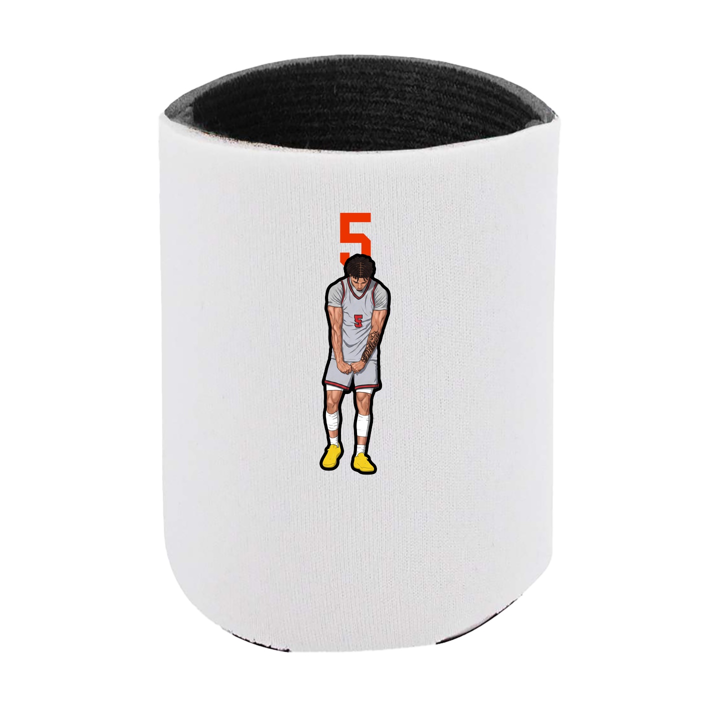 Can Holder — Number Top in White
