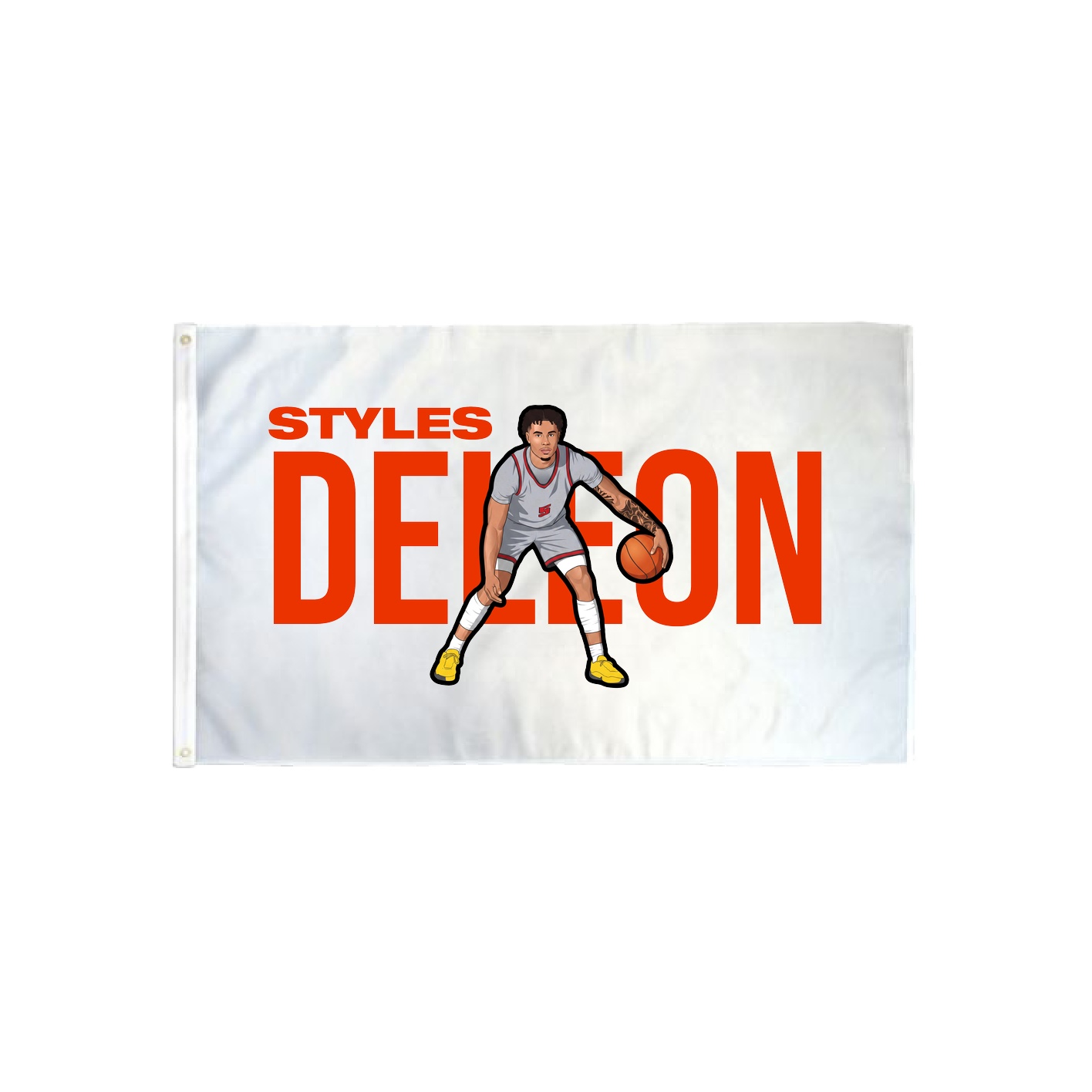 3x5 Flag — Player Name in Classic