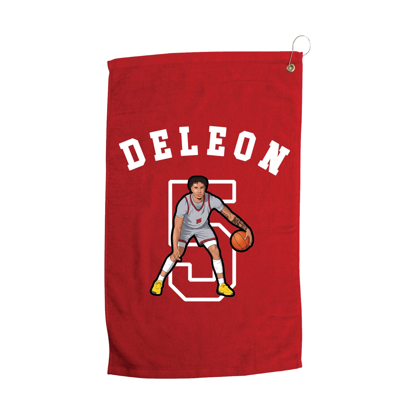 Golf Towel — Shirsey Arch in Red