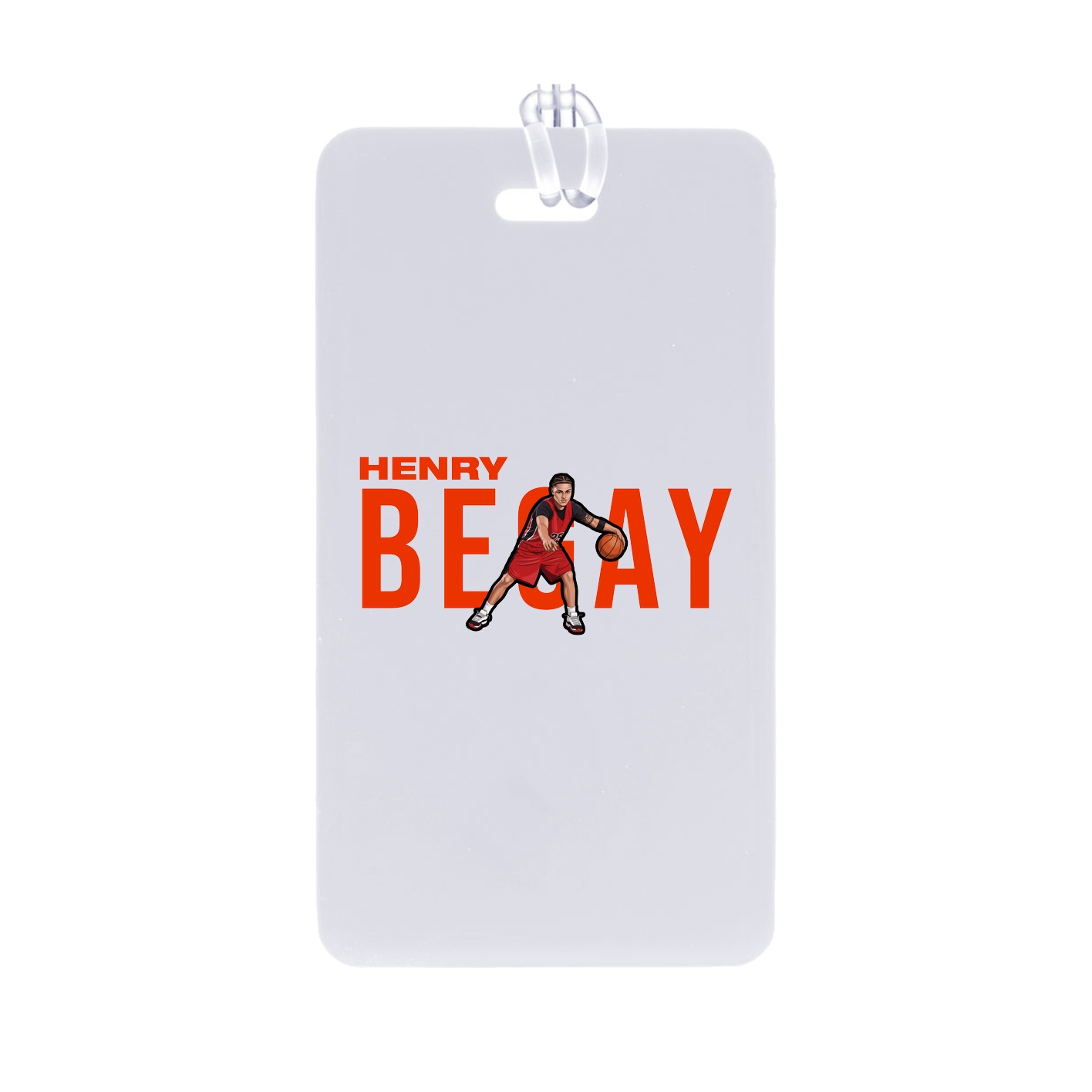 Bag Tag — Player Name in Classic