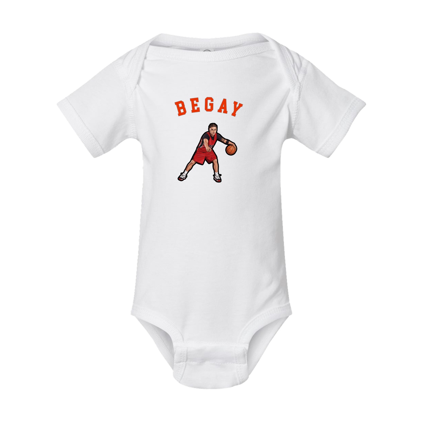 Baby Onesie — Shirsey Arch in White