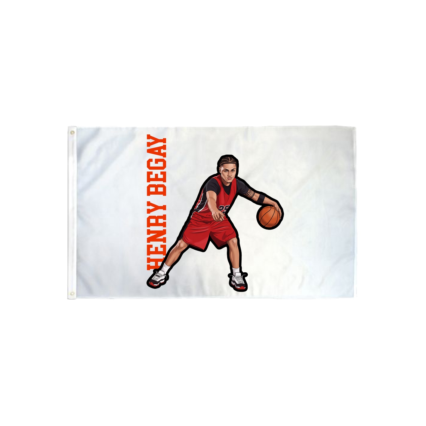 3x5 Flag — Name Vertical in Classic