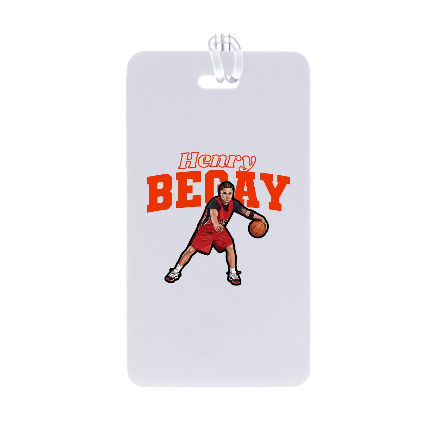 Bag Tag — Name Arch in Classic
