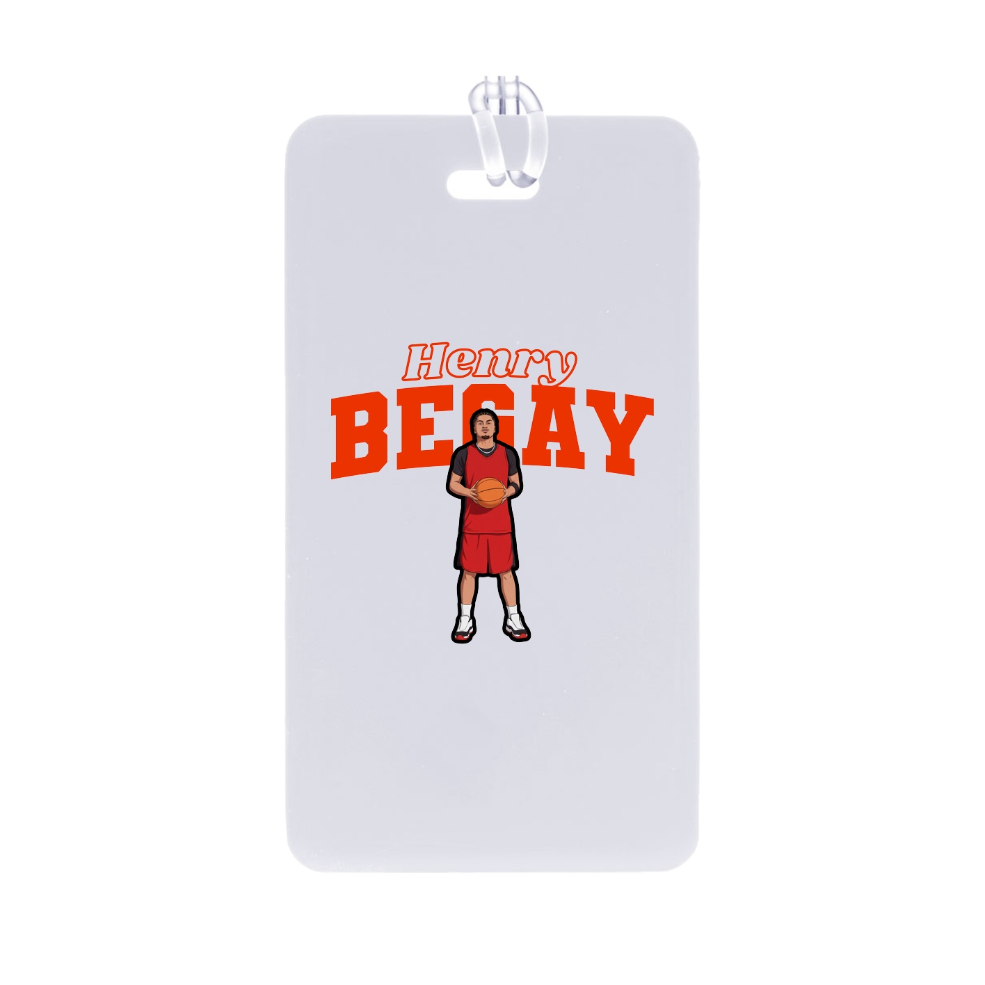 Bag Tag — Name Arch in Classic