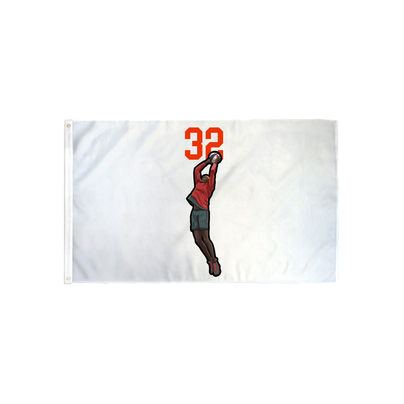 3x5 Flag — Number Top in Classic