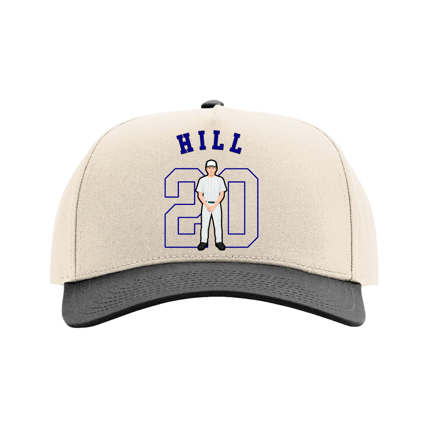 Full Fabric Five-Panel Champ Cap