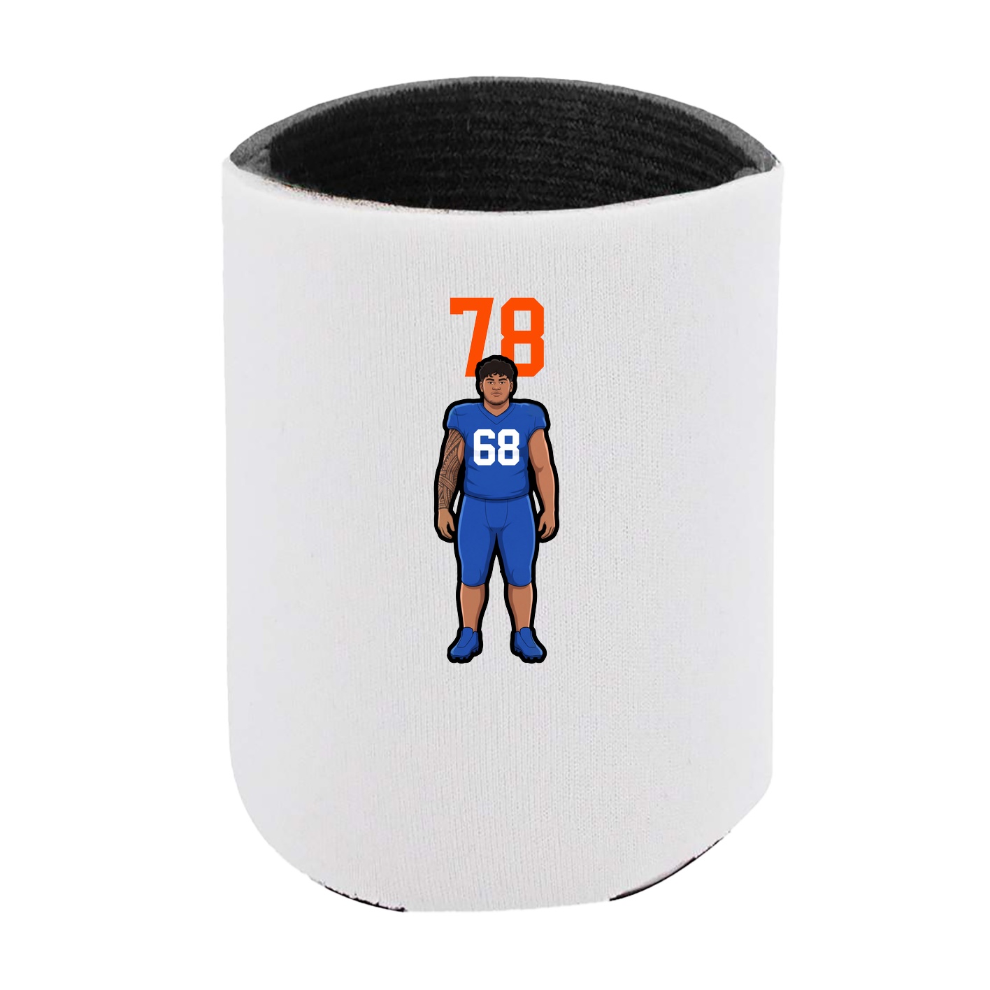 Can Holder — Number Top in White