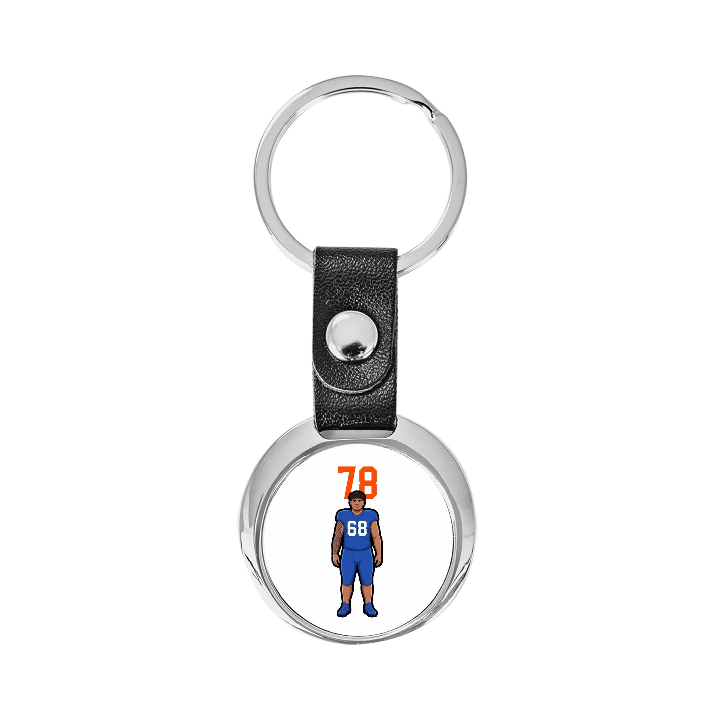 Key Chain — Number Top in Classic