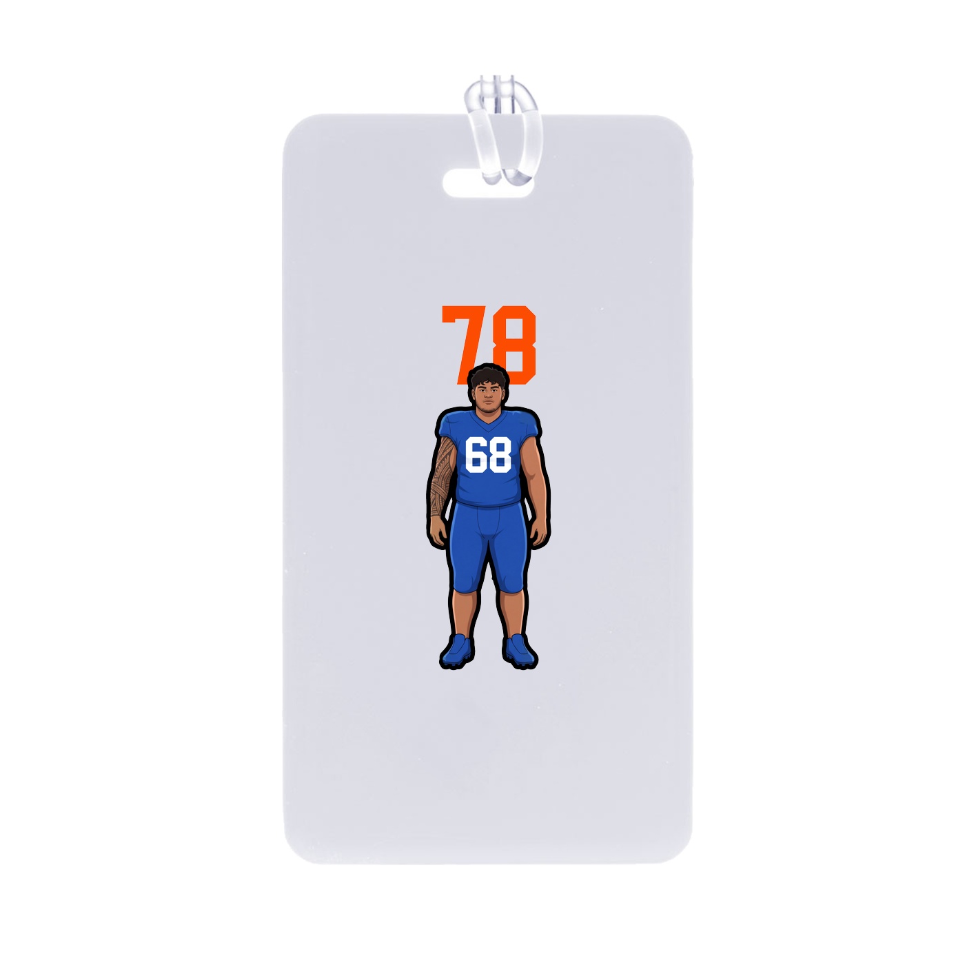 Bag Tag — Number Top in Classic
