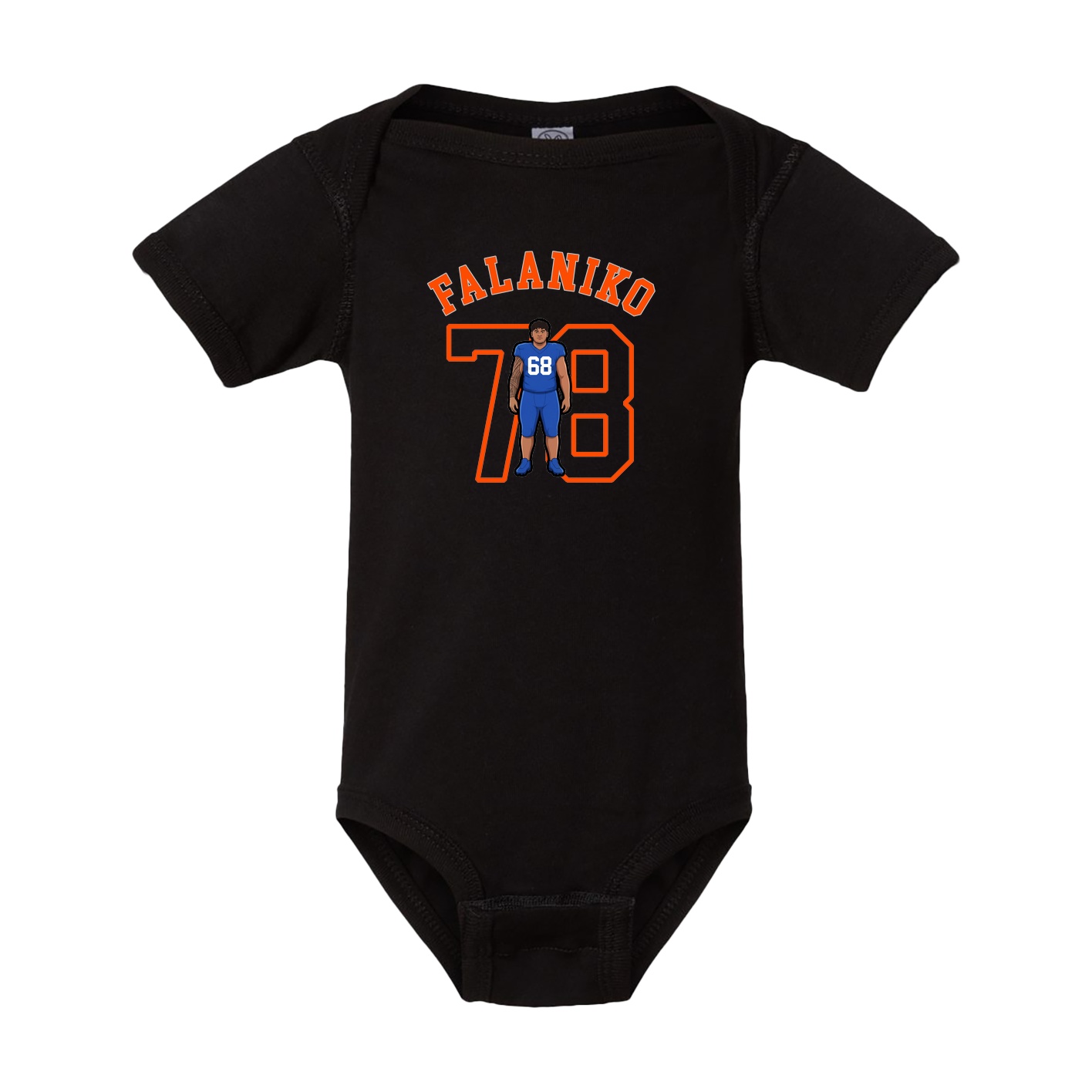 Baby Onesie — Shirsey Arch in Black