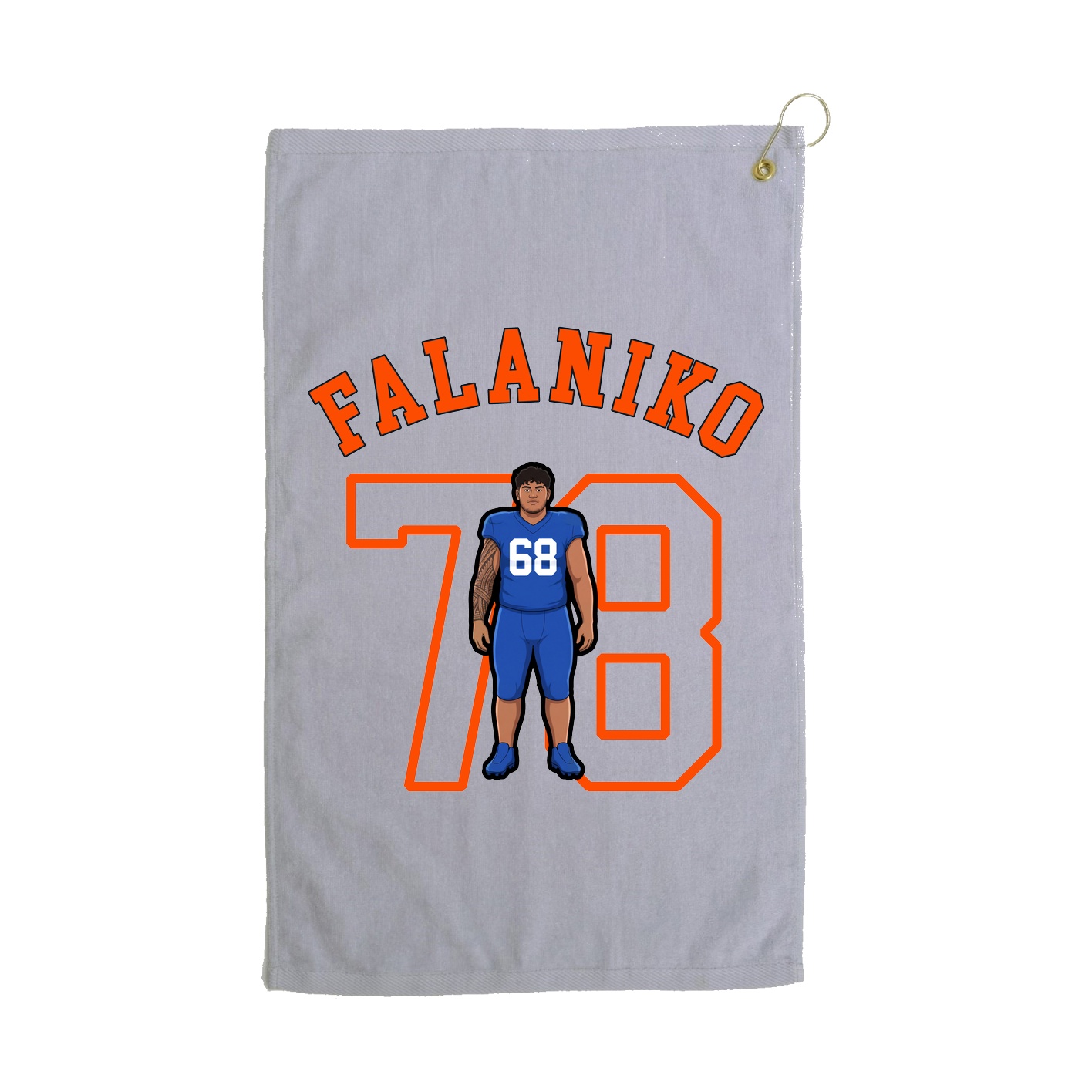 Golf Towel — Shirsey Arch in Grey