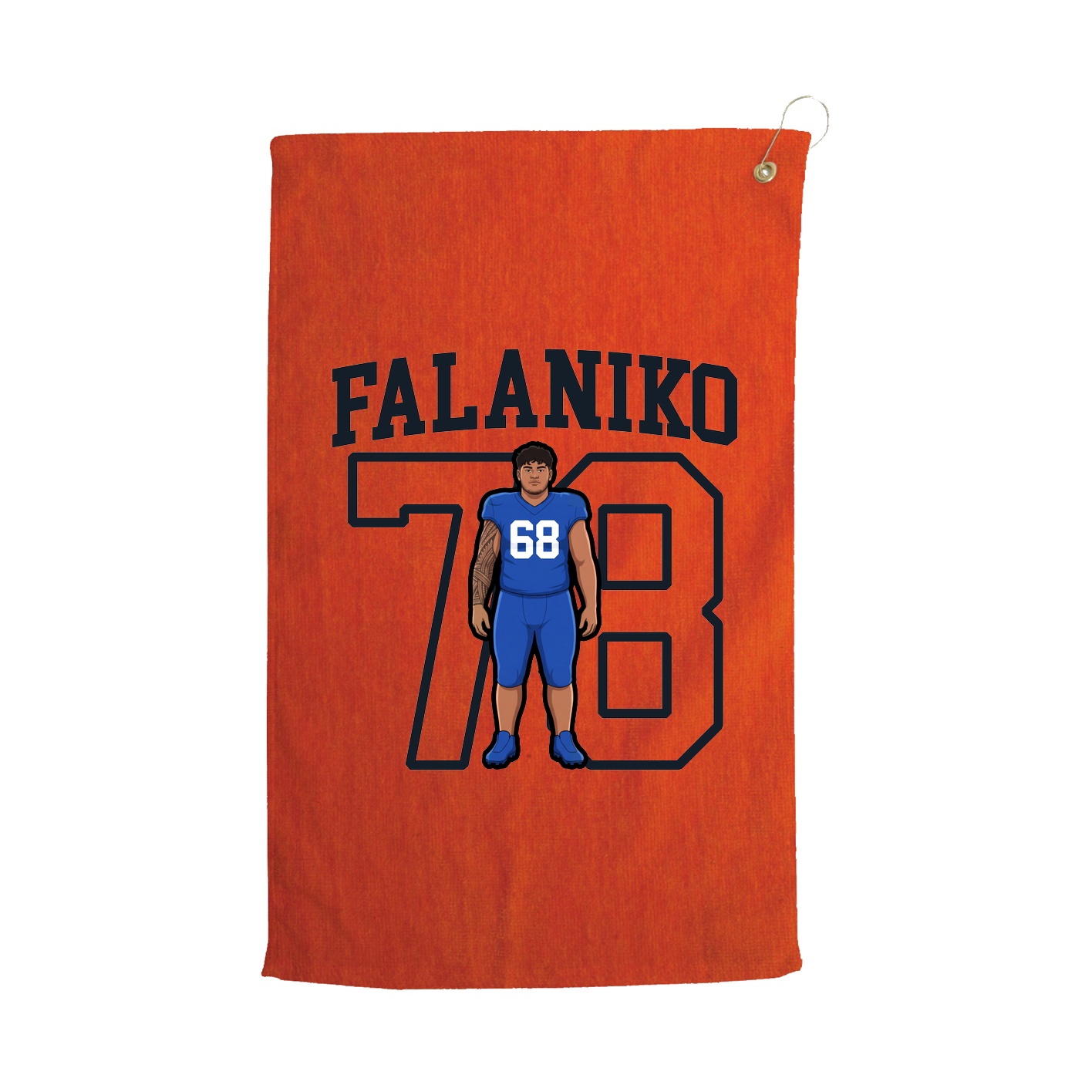 Golf Towel — Shirsey in Orange