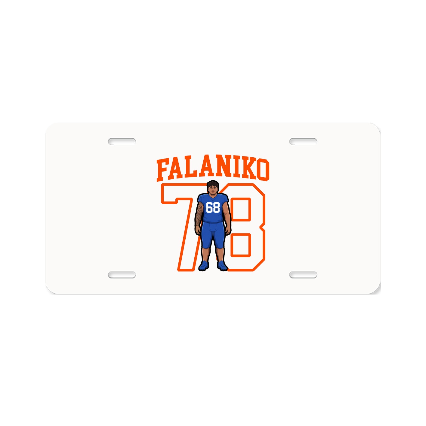 Aluminum License Plate
